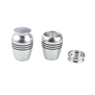 China Viable High Quality Pet Ashes Urns Aluminum Alloy Pet Memorial Cremation Urn for sale