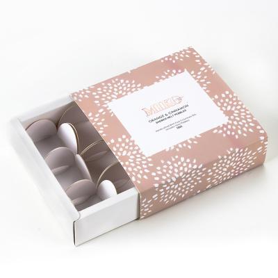 China Wholesale Recyclable Custom Chocolate Style Logo Printing Folding Paper Drawer Macarons Luxury Gift Box for sale