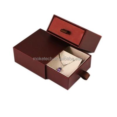 China Luxury Recycled Materials Small Jewelry Gift Packaging Box for sale