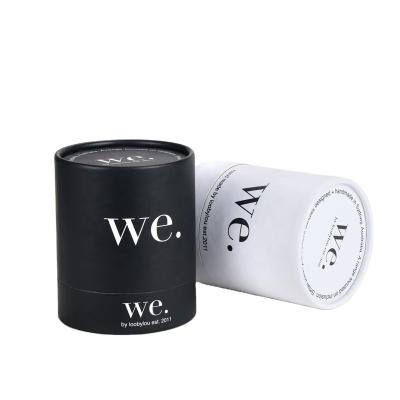 China Handmade Classic Design Custom Gift Candle Paper Tube Packaging for sale