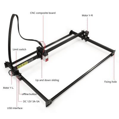 China Laser Engraving NEJE N40630 MODULE MASTER 2S 30W - 460 x 810 mm Laser Engraving and Cutting Machine for sale