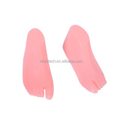 China Soft Other Half Sock Mannequin Foot Mannequin For Sock Displaying Stackable Sock Mannequin for sale