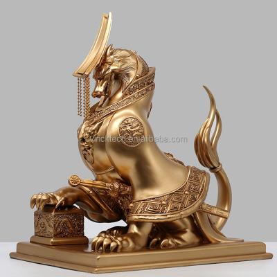 China China Dragon Gift New Designed Handmade Chinese Style Gold Souvenir for sale