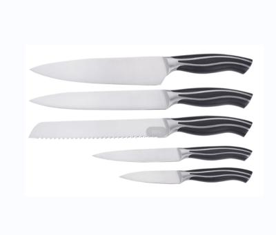 China Sustainable Kitchen knives Set With Stainless Steel Blades Cutlery Knife Set practical kitchen knife set for sale