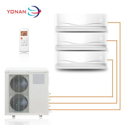 China SEER 21 R410a Split Inverter Gas Inverter Cooling And Heating Type Multi Zone Air Conditioner for sale