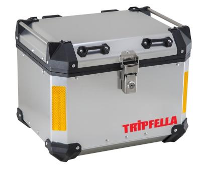 China Aluminum Tripfella - 40L Aluminum Top Case Waterproof Motorcycle Aluminum Top Box for sale