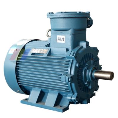 China Yutong YB3 7.5kw 10hp 3000rmp Three Phase Electric Explosion Proof AC Motor Explosion Proof Price for sale