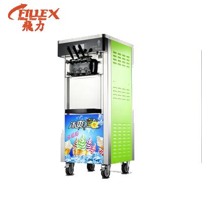 China Hand-control factory price portable ice cream maker / colorful ice cream making machine for sale