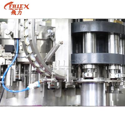 China High Precision Automatic Carbonate Level Filling Drinks Plastic Whole Beer Soda Filling Line for sale