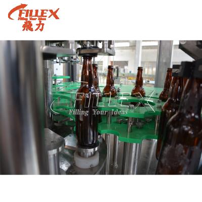 China Food beer filling machine cola soft drink gas soda beer bottle 3 in 1 rinse filling capping machine for sale