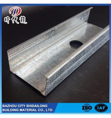 China Buildings Profession Manufacturer Wall Protection Factory Direct Selling Light Gauge Metal Studs Steel Keel Profile for sale