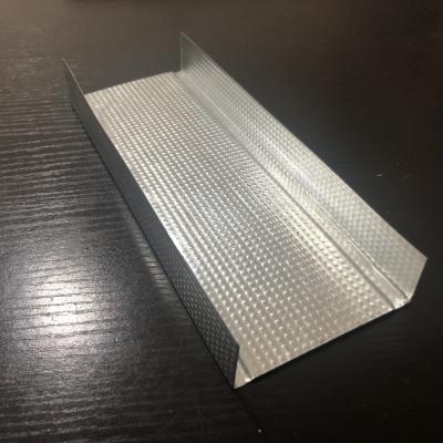 China Galvanized plate drywall gypsum board galvanized steel wall track in shidailong factory for sale