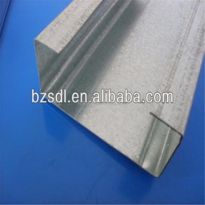 China Construction Materials Steel Construction Metal Steel Stud For Ceiling Panel for sale