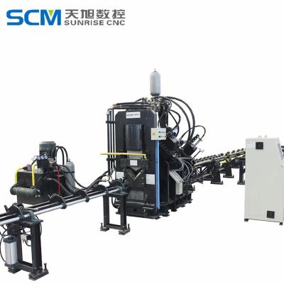 China CNC Angle Steel Lathe Cutting Machine Metal Punching Punch Marking Price 40x40x3-140x140x12mm for sale