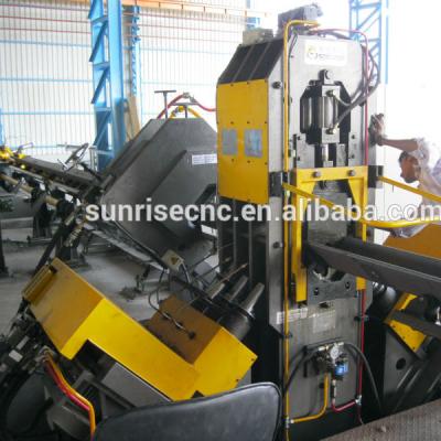 China Hotels CNC Drilling And Marking Line For Angles for sale