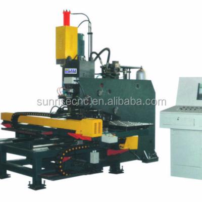 China Easy Programming CNC Turret Punch Lathe Line For Steel Metal for sale