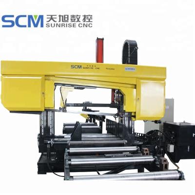 China TDJ1000/TDJ High Precision 1250 High Precision CNC ROTATION ANGLE BAND SAW MACHINE Steel 1250 for sale