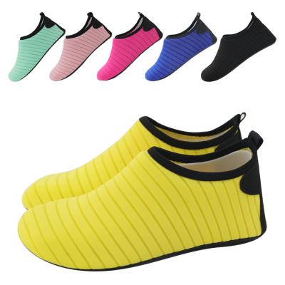 China Aqua Yoga Socks Beach Swim Water Shoes Women Men Swimming Barefoot Quick Dry Shoes for sale