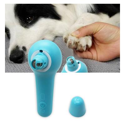 China Viable Wholesale Electric Innovative Dog Trimmer Dog Nail Clippers Upgraded 2-Speed ​​Dog Nail Clippers Pet LED Painless Paws Products for sale