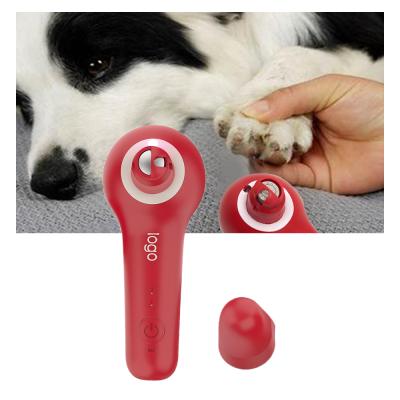 China Viable New Arrival Dog Nail Grinder 2 Speed ​​Electric Pet Nail Trimmer Grinder for sale