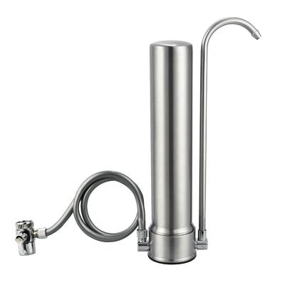 China TianQin Eco-friendly Functional Table Stand Countertop Water Filter System For Home Use for sale