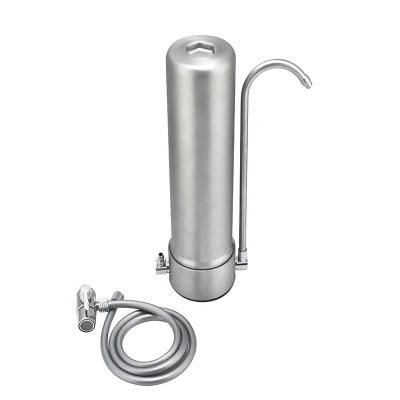 China TianQin Eco-friendly Factory Wholesale Kitchen Stainless Steel Countertop Water Filter for sale