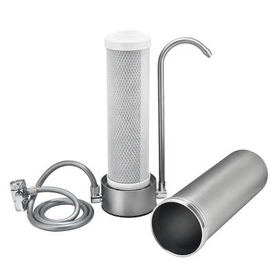 China TianQin Eco-Friendly Manufacturer Oem Commercial Stainless Steel Countertop Water Filter for sale