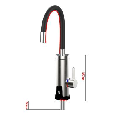 China Yuson 3340-50 Stainless Steel Faucets Hot Cold Instant Electric Hot Faucet Heater Basin Faucet Kitchen Tap Water Filter for sale