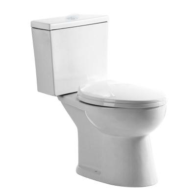 China Double-flush YUSON YS22241 Ceramic White Washdown 300mm Rough-in Chaozhou S Oval Trap Two PC Toilet For Bathroom for sale