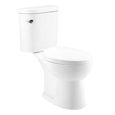 China Double-flush YUSON YS22202 White Color Washdown With 300-305mm Rough-in Ceramic Oval Toilet for sale