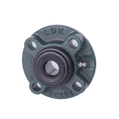 China Building Material Magazines LDK Cartridge Insert Unit Round Flange Pillow Block Bearing ucfc209 for sale