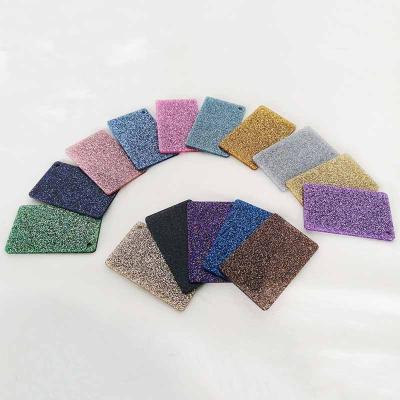 China Custom Acrylic Perspex Ribbon Gold Size Plexi Glass Plastic Acrylic Sheet Glitter For Decoration en venta