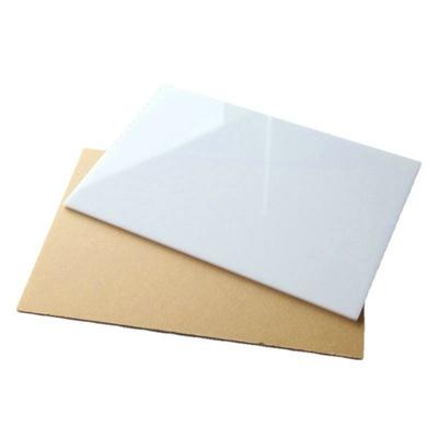 China New Acrylic Craft LED PMMA Block High Quality Material Decorative Milky Glossy White Acrylic Sheet zu verkaufen