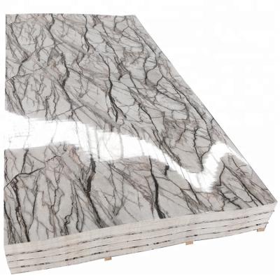 中国 Fashion Design Custom Fireproof Wall Decoration 2mm PVC Printing 3mm UV Marble Plastic Sheet 販売のため