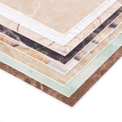 China Manufacture Design PVC Floor Ceiling PVC Waterproof Plastic Marble Wall Panels for sale