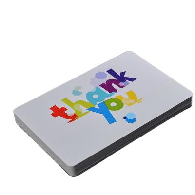 China Printing PVC Card Professional Custom Design Printing Business Gift Thank PVC ID Cards Plastic Sheet for sale