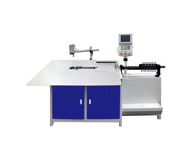 China Building Material Shops 2-6/3-8/4-12 high performance  2D cnc wire bending machine with free spare parts for sale