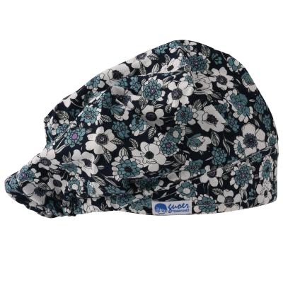 China Hospital GUOER Scrub Buffing Cap Scrub Hat Lab Cap One Size Multi Color for sale