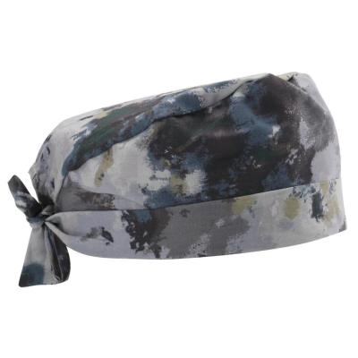 China GUOER Tie Dye Breathable Fashionable Men Women Head Big Buckle Hats With Buttons for sale