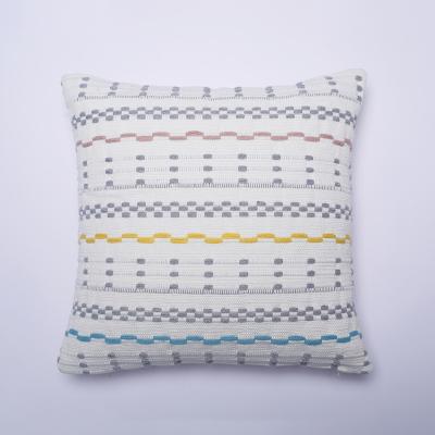 China Ameile Colorful Woven Decorative Anti-static Home Jacquard Pillow Case Cushion Covers For Home Sofa Seat for sale