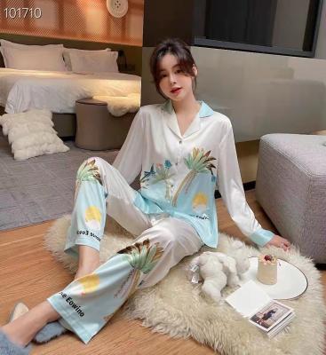 China Wholesale QUICK DRY Pajamas Silk Sleepwear For Women New Arrivals Luxury Satin Silk Pajamas Plus Size Summer Nightgowns for sale