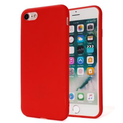 China Good touch 1mm gel tpu matte phone cover for apple iphone 7 case, soft silicone back cover for iphone7 iphone 7 plus case for sale