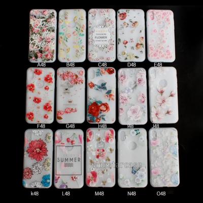 China OEM Fashionable High Quality Custom Case For iphone x Full Print Flower Phone Case For iphone X Cover Custom Back for sale