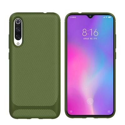 China Unique carbon fiber products china accessories mobile phone soft tpu case for xiaomi MI a3 lite case back cover for sale