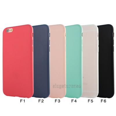 China Eco-friendly import cell phone accessories for iphone 6, OEM matte case phone for iphone 6 ultra thin tpu cover for sale