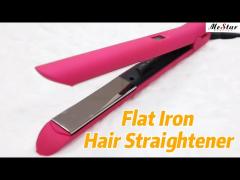 Fast Heating Titanium Flat Iron Hair Straightener Ionic PTC Heat Element For Salon