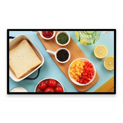 China 32 43 49 55 Indoor 65 Inch Interactive Screen Video Display Wall Mounted LCD Advertising Display for sale