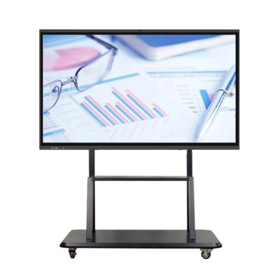 China 55 65 75 86 98 Inch 4k 3840x2160 Meeting Venue Smart Panel Interactive Electronic White Board 98inches Touch Screen for sale