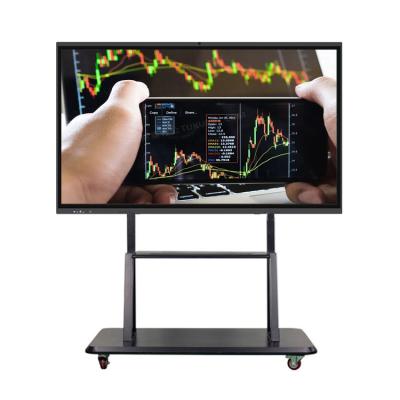 China Factory price 55 inch interactive flat panel multi touch screen board interactive smart whiteboard for meeting 55inches for sale