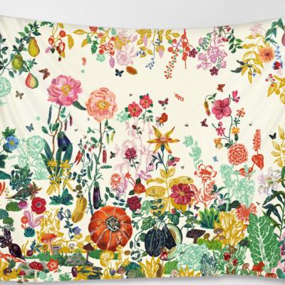 China Flowerbed CLASSIC tapestry for bedroom stable use HD digital printing and environmental protection for sale